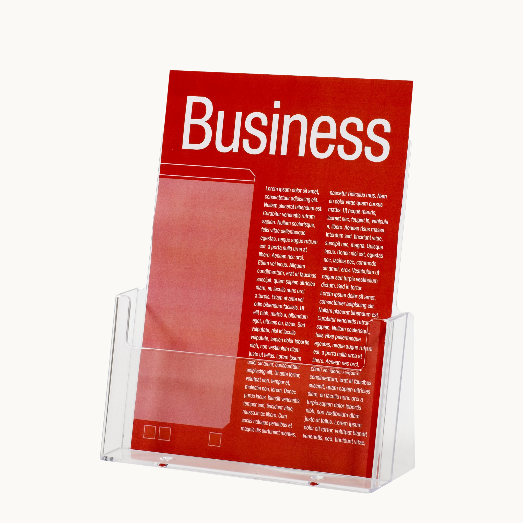 A4 Freestanding Brochure Holder
