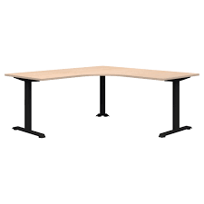 Summit II Fixed Height 90° Corner Workstation Desk