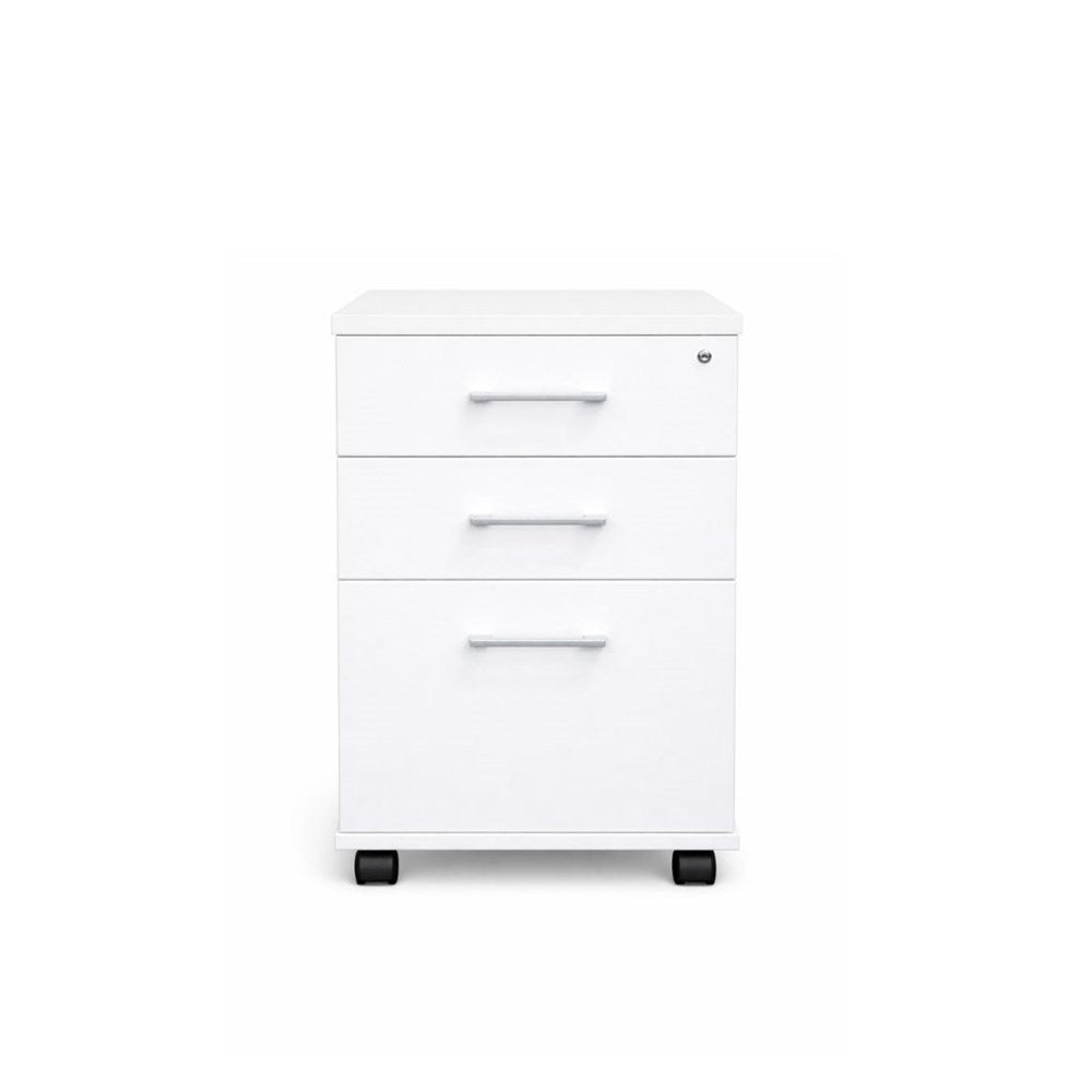 Sonic White 2-Drawer and File Mobile