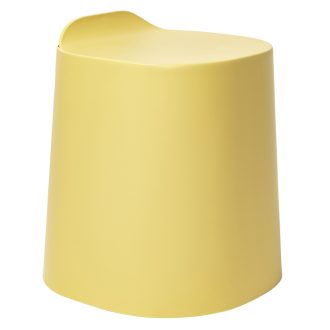 Peekaboo stool in yellow