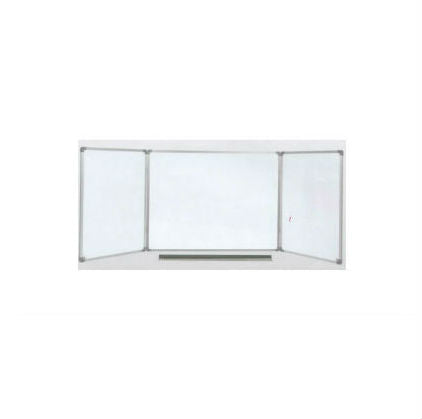 Wall mounted folding whiteboard