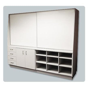 Classroom Sliding Whiteboard Unit