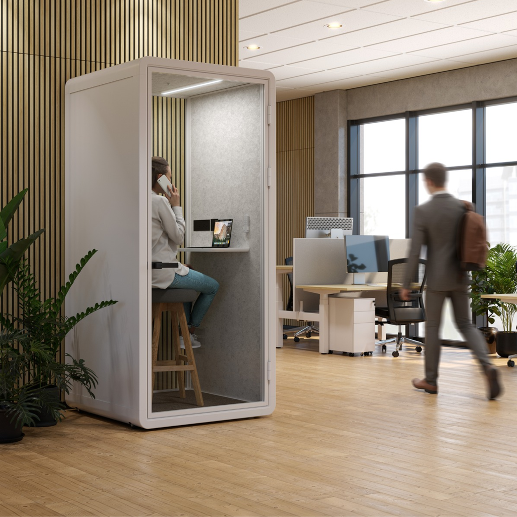 Computer Pod Setup Quiet Pods | Haven pods | Office pods | Office quiet pods | Office pods ...