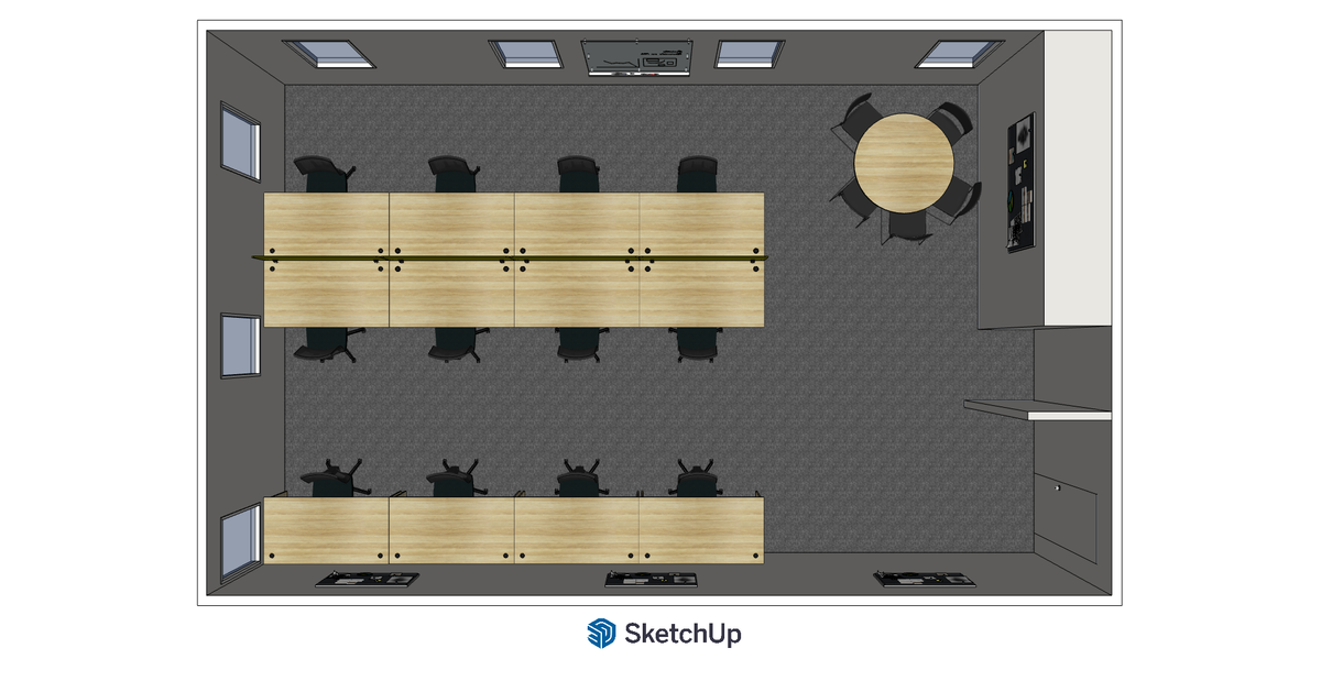Cubit Slab End Desk