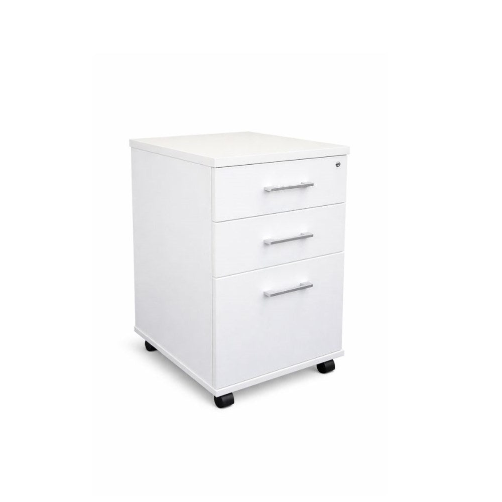 Sonic White 2-Drawer and File Mobile