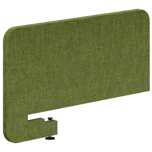 Pinnable grass screen for side of desk