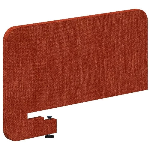 Pinnable paprika screen for side of desk