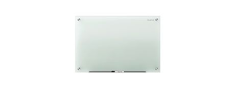 frosted glass display board